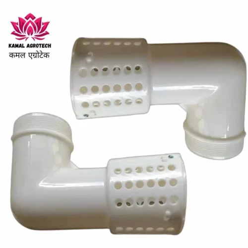 L type Bend Openwell Jali ( Pack of 2) - PVC Fitting