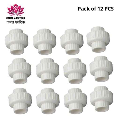 UPVC Union  - (Pack of 12) Premium Quality Jk - UPVC Fitting