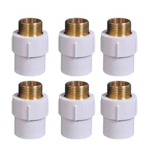 Brass MTA - (Pack of 6) Premium Quality Jk - UPVC Fitting